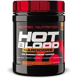 Scitec Nutrition Hot Blood Hardcore 300mg Pre Workout Supplement 375gr Orange Juice