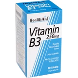 Health Aid Витамин B3 Витамин для здоровья нервной системы 250 мг 90 таблеток