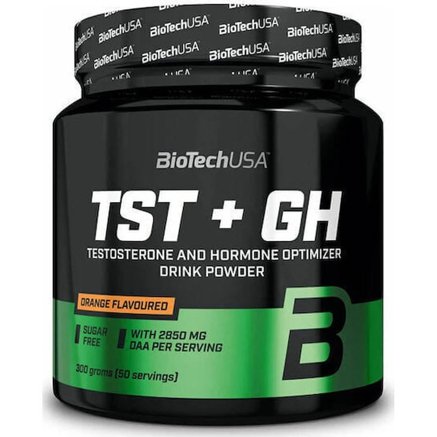 Biotech USA TST + GH Training & Testosterone Boosting Supplement 300gr Orange: цены и характеристики