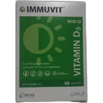 Leriva Pharma Immuvit Vitamin D3 Витамин для укрепления иммунной системы и здоровья яиц 4000iu 60 капс: цены и характеристики