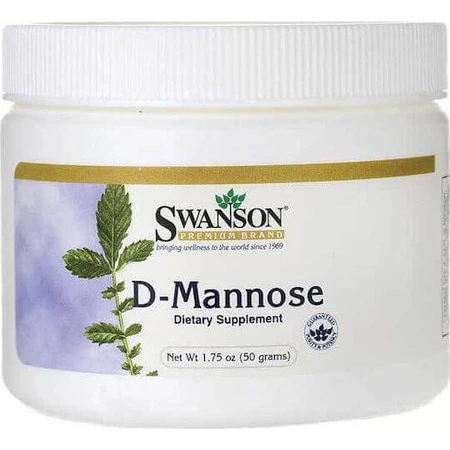 Спеціальна харчова добавка Swanson D-маноза в порошку 50гр: ціни та характеристики