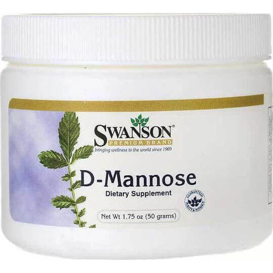 Спеціальна харчова добавка Swanson D-маноза в порошку 50гр: ціни та характеристики