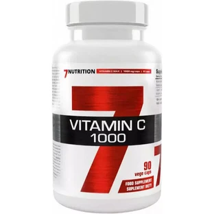 7Nutrition Vitamin C 1000 Вітамін для підтримки імунітету, шкіри та антиоксидантної дії 90 рослинних капсул