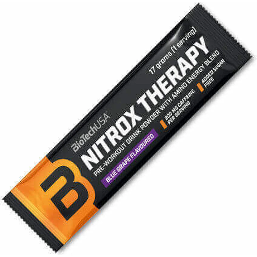 Biotech USA NitroX Therapy Харчова добавка Спеціальна 17гр Синій грейпфрут: ціни та характеристики