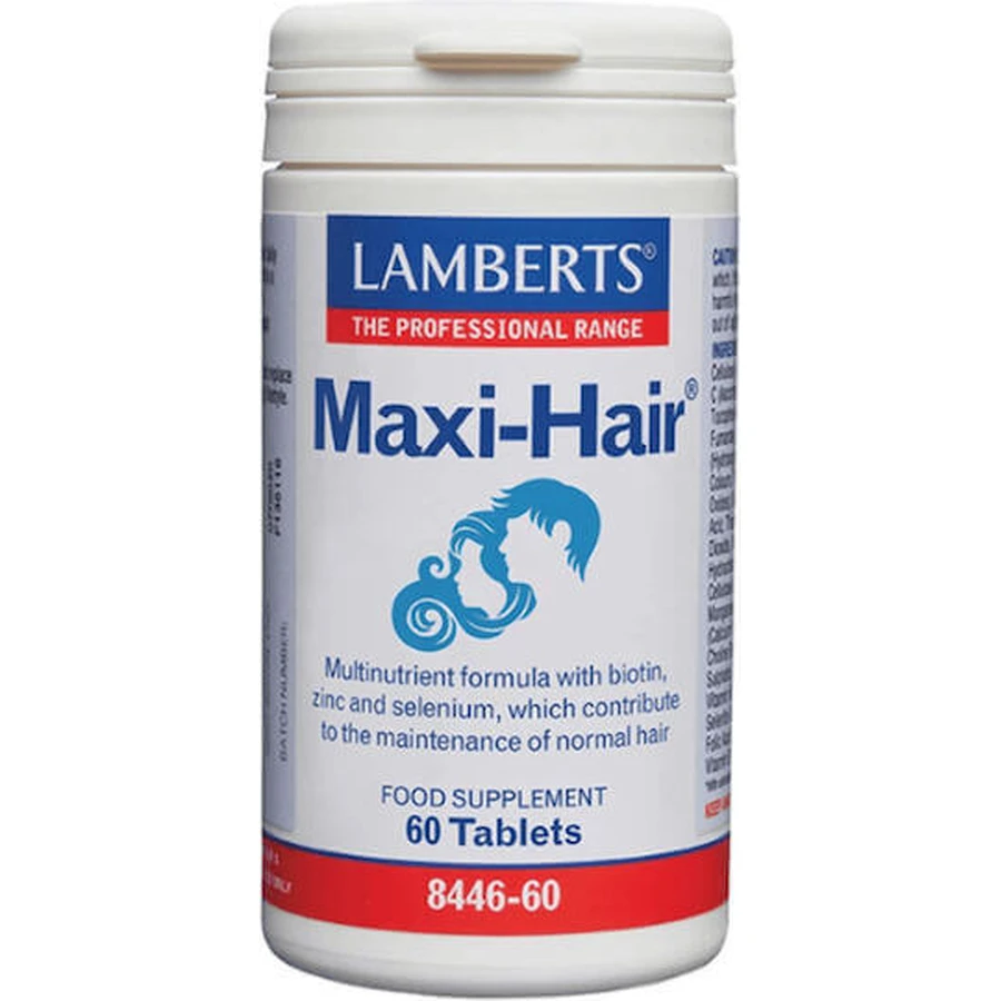 Спеціальна дієтична добавка Lamberts Maxi Hair 60 таб.: ціни та характеристики