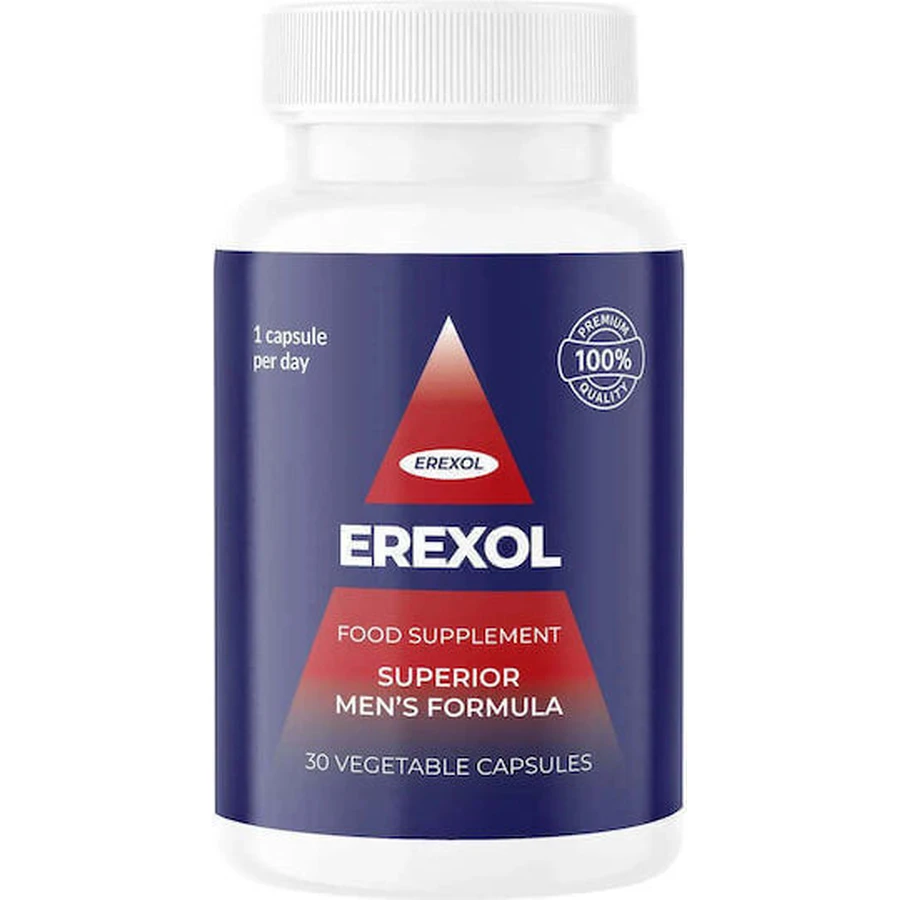 RSA Group Erexol Men's Formula Спеціальна дієтична добавка 30 рослинних капсул: ціни та характеристики