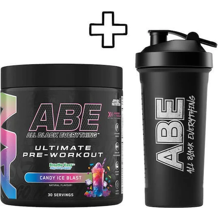 Персональный набор Applied Nutrition Abe Shaker 700ml & Applied Nutrition Abe Pre-workout 375g Candy Ice Blast: цены и характеристики
