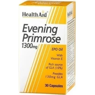 Health Aid Evening Primrose Oil 1300mg Menopause Supplement 30 caps