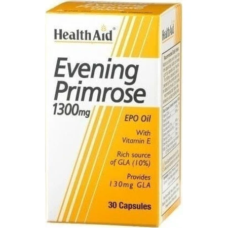 Health Aid Evening Primrose Oil 1300mg Menopause Supplement 30 caps: цены и характеристики