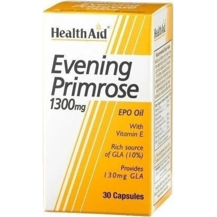 Health Aid Evening Primrose Oil 1300mg Menopause Supplement 30 caps: цены и характеристики