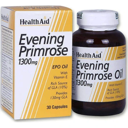 Health Aid Evening Primrose Oil 1300mg Menopause Supplement 30 caps: цены и характеристики