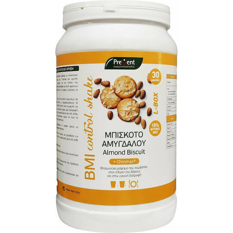 PreVent BMI Control Shake Добавка для снижения веса 600 гр. миндальное печенье: цены и характеристики