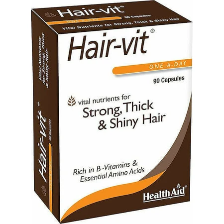 Health Aid Hair-Vit Специальная пищевая добавка 90 капс: цены и характеристики