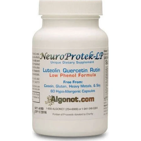 Спеціальна харчова добавка Algonot NeuroProtek-LP 60 м'яких гелів: ціни та характеристики