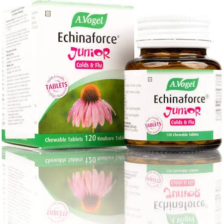 A.Vogel Echinaforce Junior Colds & Flu Tooth Friendly 120 жевательных таблеток: цены и характеристики