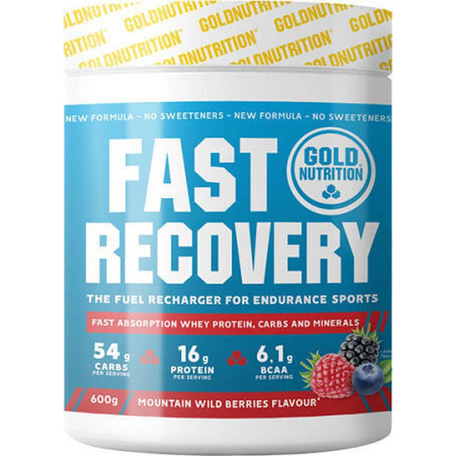 Gold Nutrition Быстрое восстановление Пищевая добавка Специальная 600гр Горные дикие ягоды: цены и характеристики