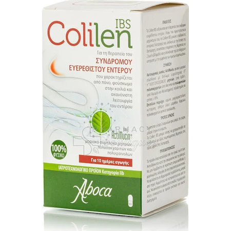 Aboca Colilen IBS Специальная пищевая добавка 60 капс: цены и характеристики