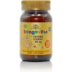 Solgar Kangavites Kangavites Vitamin C Вітамін для підтримки імунітету, шкіри та антиоксидантної дії 100 мг апельсин 90 жувальних таблеток: ціни та характеристики