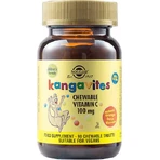 Solgar Kangavites Kangavites Vitamin C Вітамін для підтримки імунітету, шкіри та антиоксидантної дії 100 мг апельсин 90 жувальних таблеток: ціни та характеристики