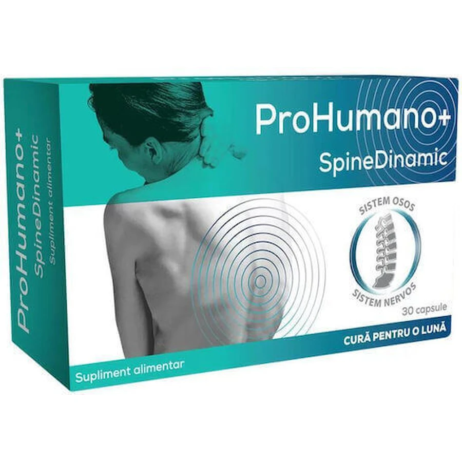 ProHumano+ SpineDynamic добавка для здоровья суставов и костей 30 капс: цены и характеристики