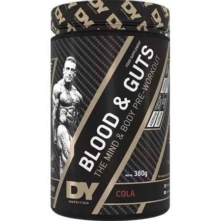 Dorian Yates Blood & Guts Pre Workout Supplement 380gr Cola: цены и характеристики