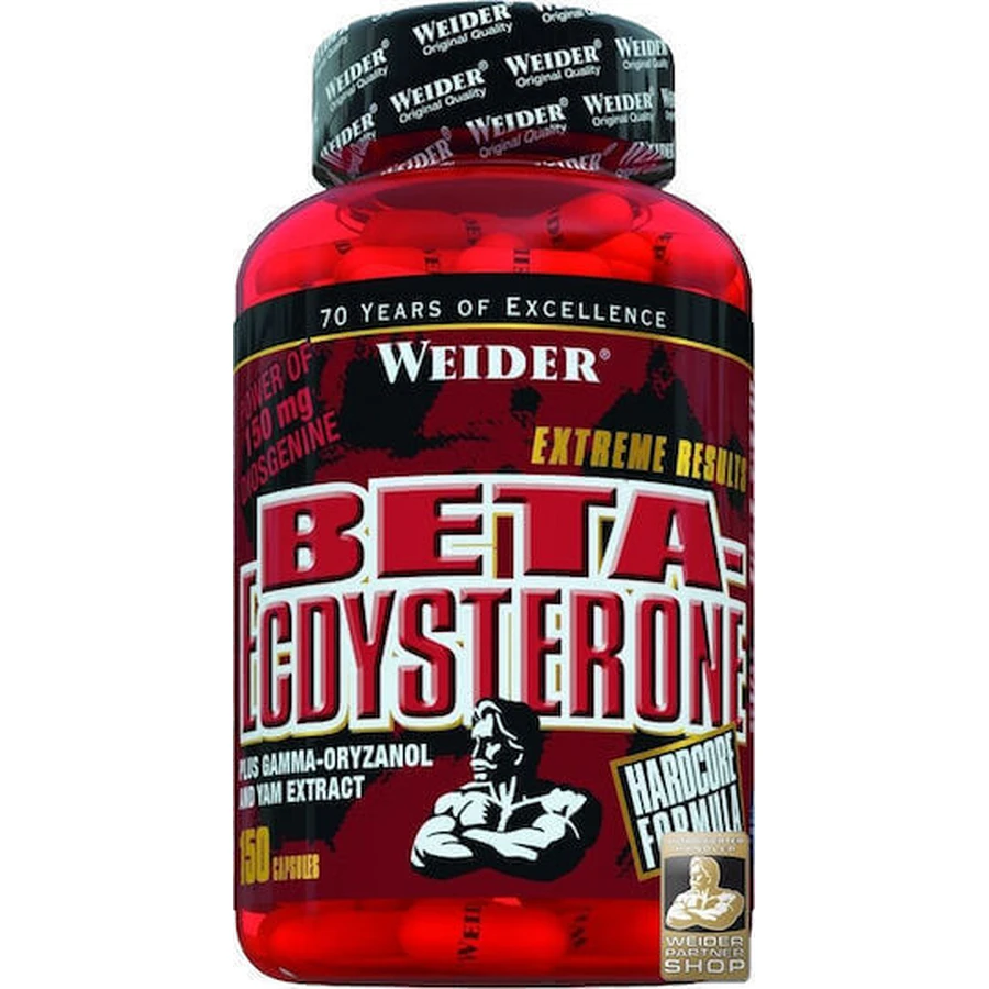 Weider Beta Ecdysterone Supplement for Workout & Testosterone Enhancement 150 caps: цены и характеристики