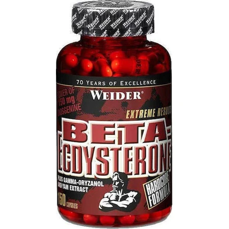 Weider Beta Ecdysterone Supplement for Workout & Testosterone Enhancement 150 caps: цены и характеристики