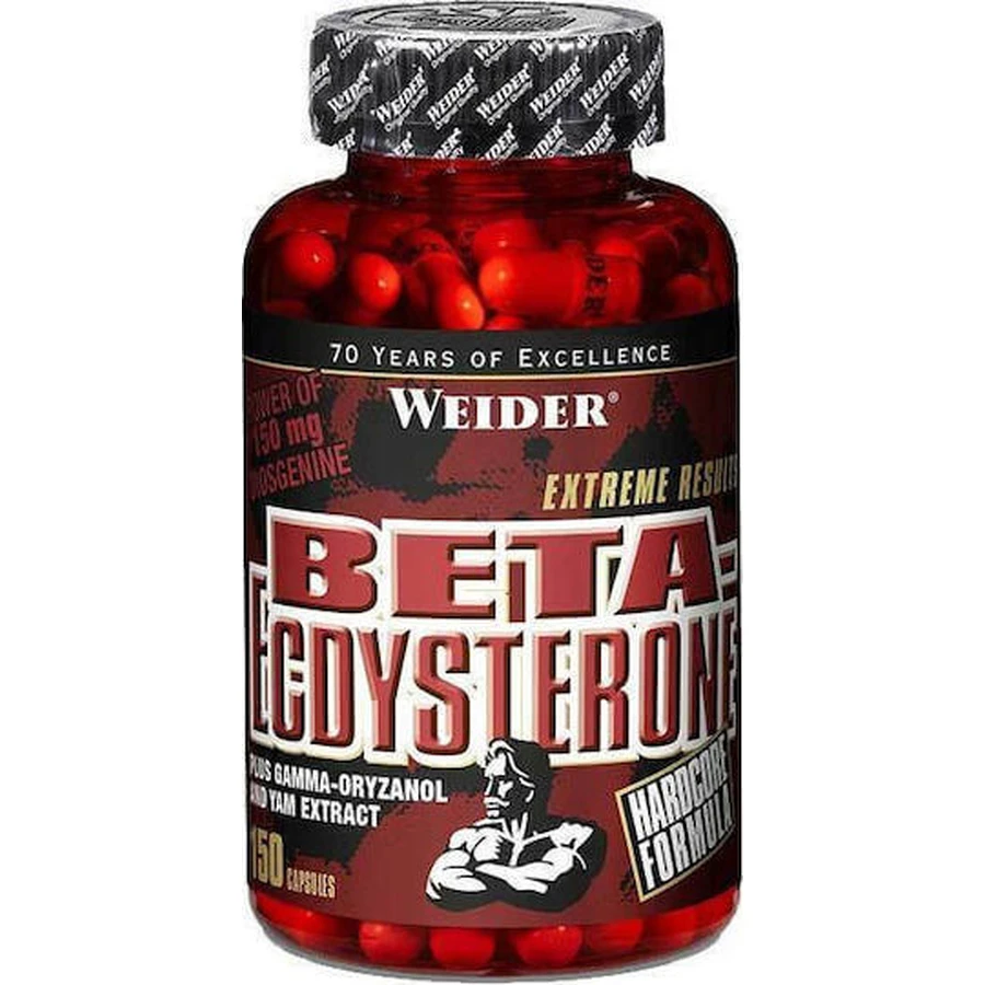 Weider Beta Ecdysterone Supplement for Workout & Testosterone Enhancement 150 caps: цены и характеристики