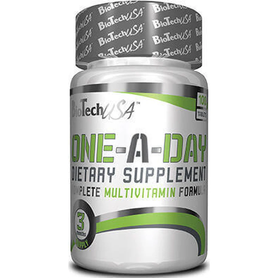 Biotech USA One-A-Day Multivitamin for Energy, Immune System & Skin Strengthening 100 Tablets: цены и характеристики