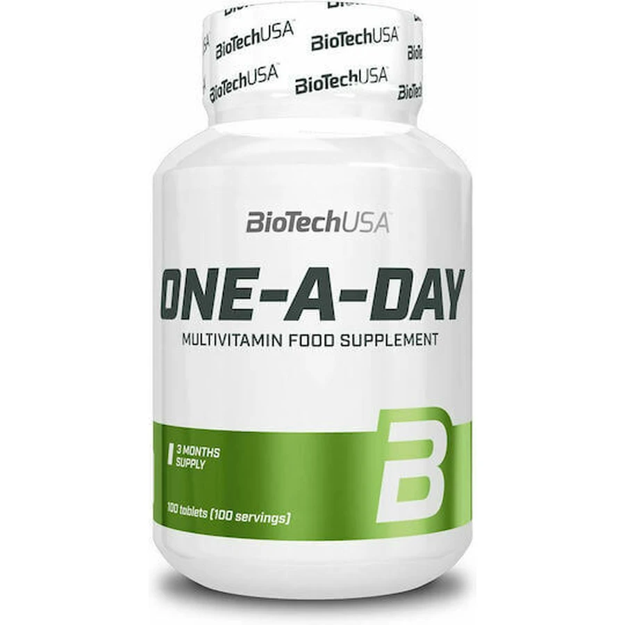 Biotech USA One-A-Day Multivitamin for Energy, Immune System & Skin Strengthening 100 Tablets: цены и характеристики
