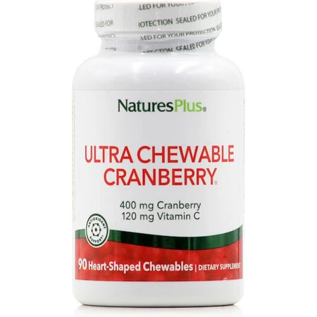 ULTRA Cranberry Chewable Tablets 90 жевательных таблеток Клюква-клубника: цены и характеристики