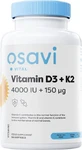 Osavi Витамин D3 4000iu + K2 150μg Витамин для укрепления иммунной системы и здоровья яиц 4000iu 120 софтгелей
