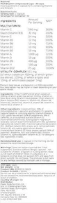 Nutrend Multivitamin Енергетичний мультивітамінний коктейль 60 капс.