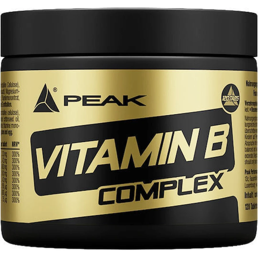 Peak Nutrition Vitamin B Complex Вітамінний комплекс для підтримки енергії, імунітету та нервової системи 120 таблеток: ціни та характеристики