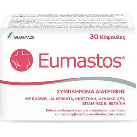 Italfarmaco Eumastos Pregnancy Supplement 30 caps: цены и характеристики
