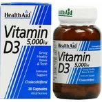 Health Aid Витамин D3 для поддержки иммунной системы и здоровья яиц 5000iu 30 x 1 вегетарианских капсул: цены и характеристики