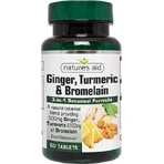 Natures Aid Імбирна куркума та бромелайн 60 пакетиків: ціни та характеристики