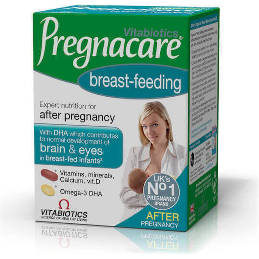 Вітабіотики Pregnacare Добавка для грудного вигодовування при вагітності 84 таб.: ціни та характеристики