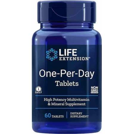 Life Extension One-Per-Day Energy Multivitamin 60 Tablets: цены и характеристики