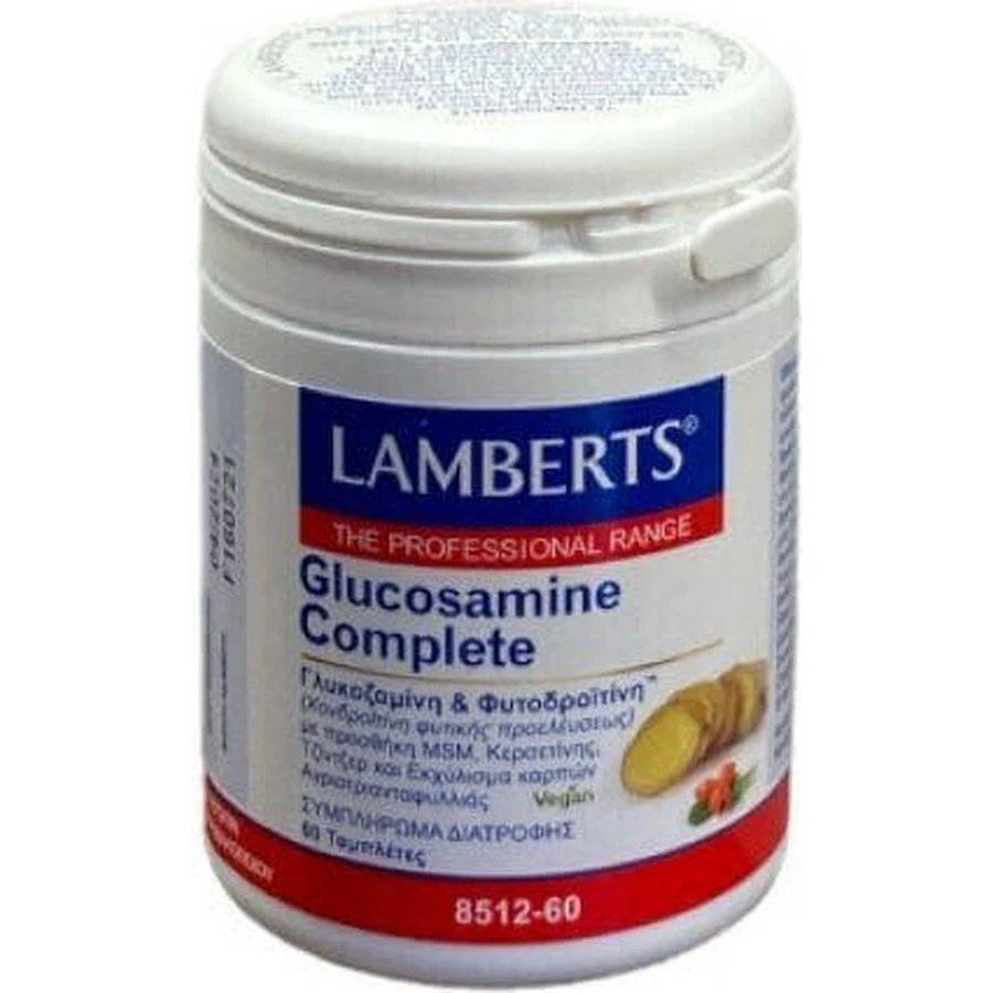 Lamberts Glucosamine Complete Vegan Joint & Bone Health Supplement 60 tabs: цены и характеристики