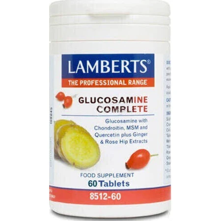 Lamberts Glucosamine Complete Vegan Joint & Bone Health Supplement 60 tabs: цены и характеристики