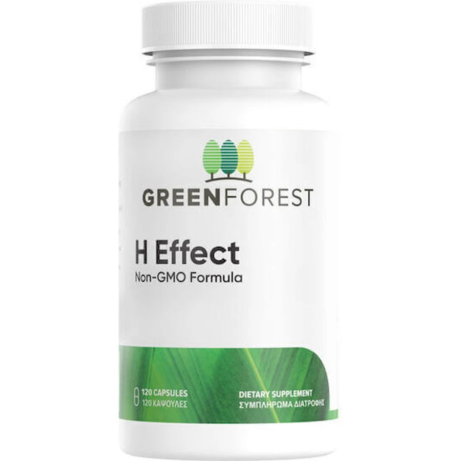 Харчова добавка Green Forest H Effect Спеціальна спеціальна 120 капс.: ціни та характеристики