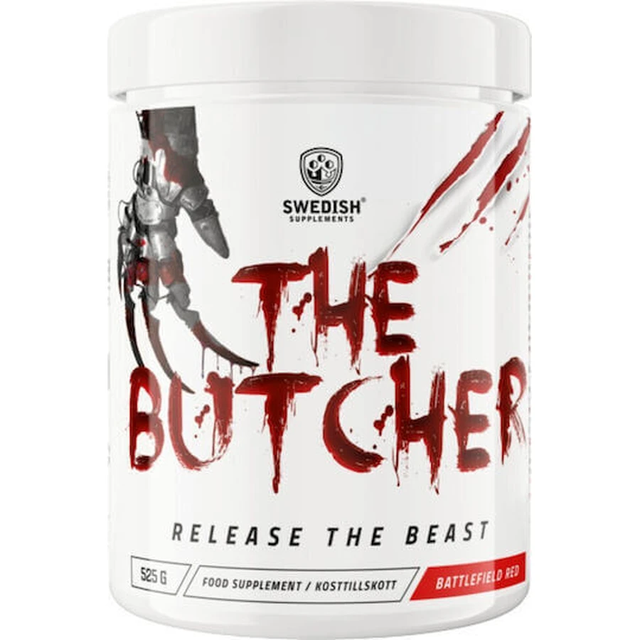 Swedish Supplements The Butcher Pre Workout Supplement 525gr Red Field War: цены и характеристики