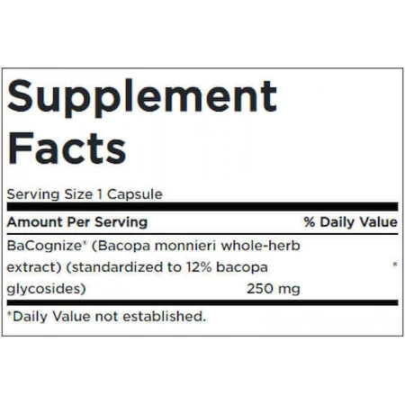 Swanson Bacopa Monnieri 250 мг 90 капс: цены и характеристики