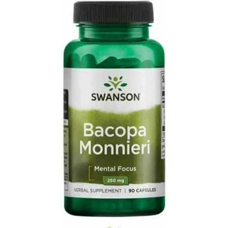 Swanson Bacopa Monnieri 250 мг 90 капс: цены и характеристики
