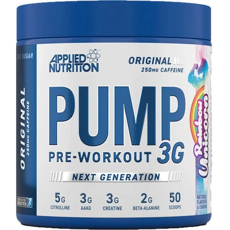 Прикладне харчування Pump 3G Pre-Workout 375гр Єдиноріг у веселці: ціни та характеристики