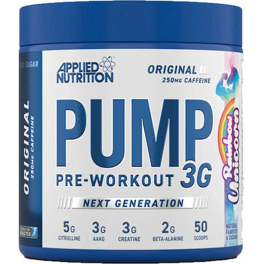 Прикладне харчування Pump 3G Pre-Workout 375гр Єдиноріг у веселці: ціни та характеристики