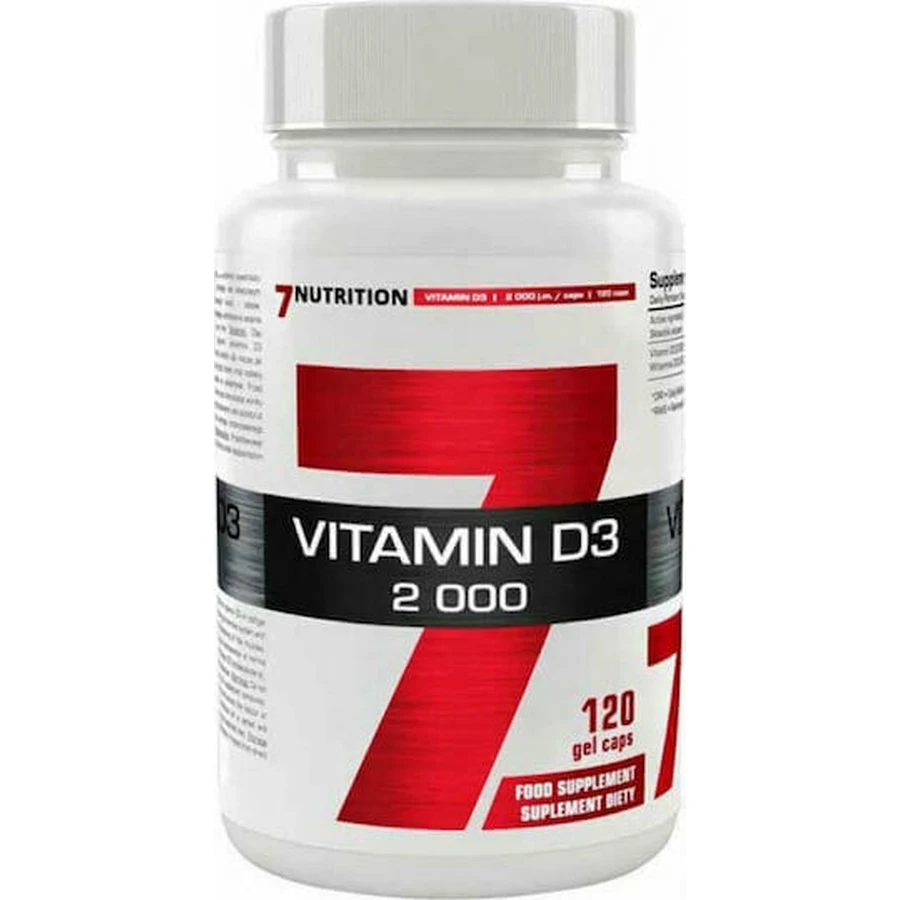 7Nutrition Витамин D3 для поддержки иммунитета и здоровья яиц 2000iu 120 капс: цены и характеристики