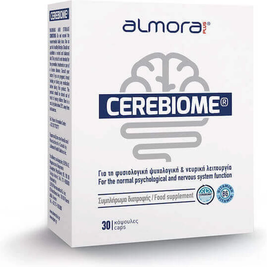 almora PLUS® CEREBIOME Специальная пищевая добавка Special 30 капс: цены и характеристики