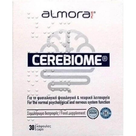 almora PLUS® CEREBIOME Специальная пищевая добавка Special 30 капс: цены и характеристики